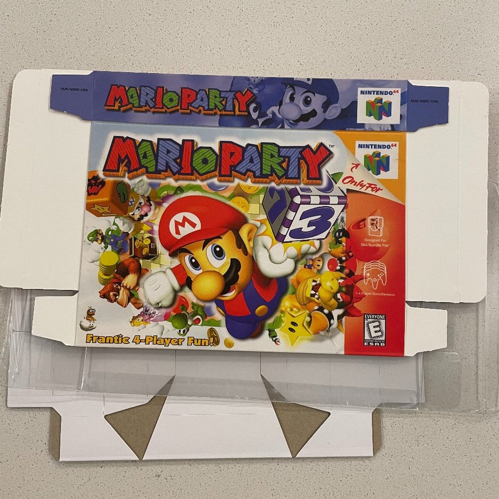 Mario Party 1 (NINTENDO 64 N64) Box Only